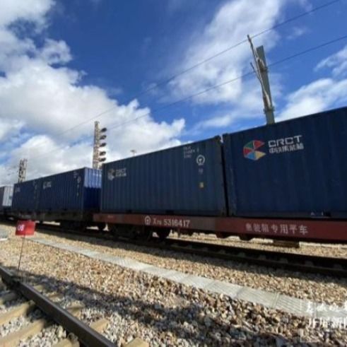 DDP Rail Freight Forwarding Company China To Belarus Europe Door To Door Service